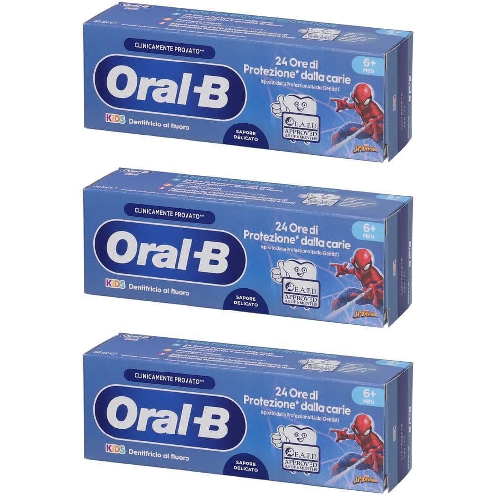 Oralb Dentifricio Kids Spiderman