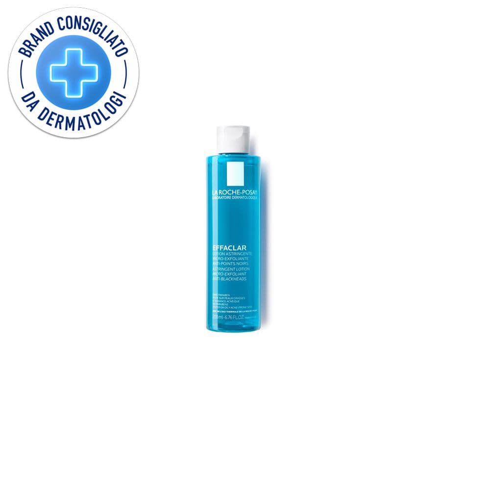 La Roche-Posay Effaclar lozione Astringente Microesfoliante per pelle mista, grassa o a tendenza acneica 200 ml
