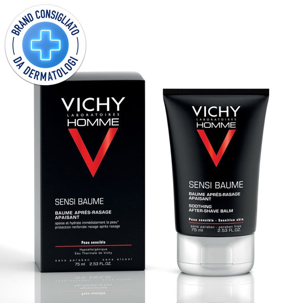 Vichy Homme Sensi Baume Minéral Ca Balsamo dopobarba lenitivo ipoallergenico 75 ml