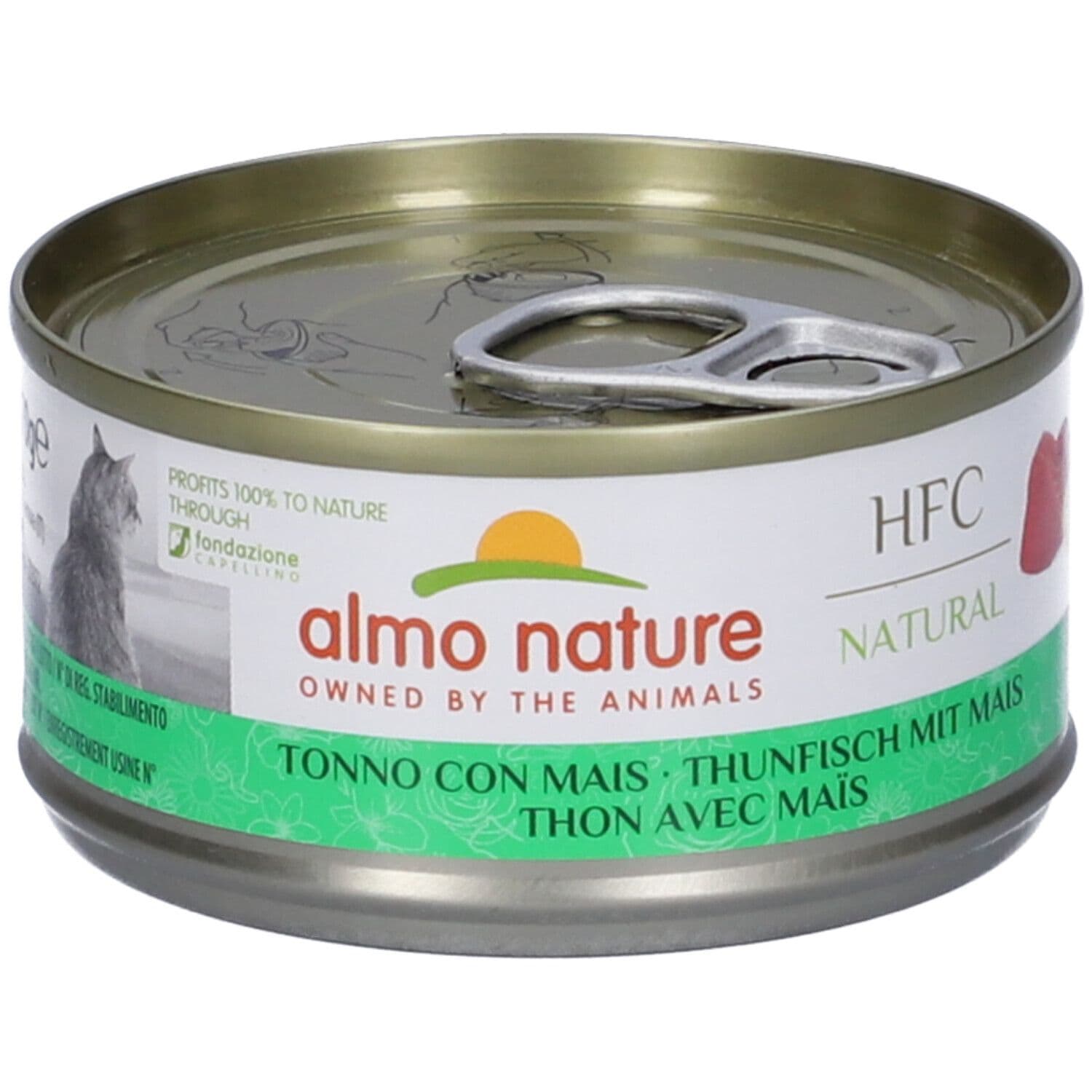 Almo Nature HFC Natural Tonno con Mais per Gatti