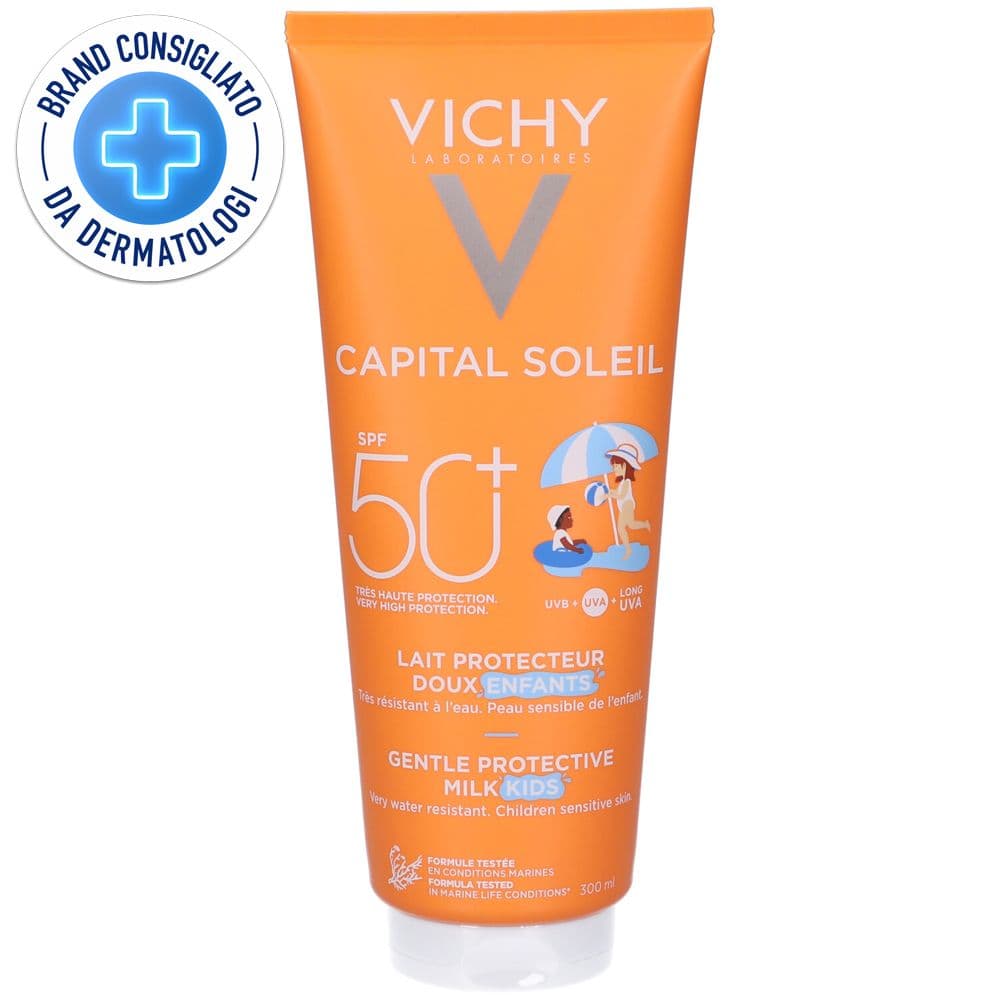 Vichy Capital Soleil Latte - latte solare delicato protezione per bambini SPF 50 300 ml