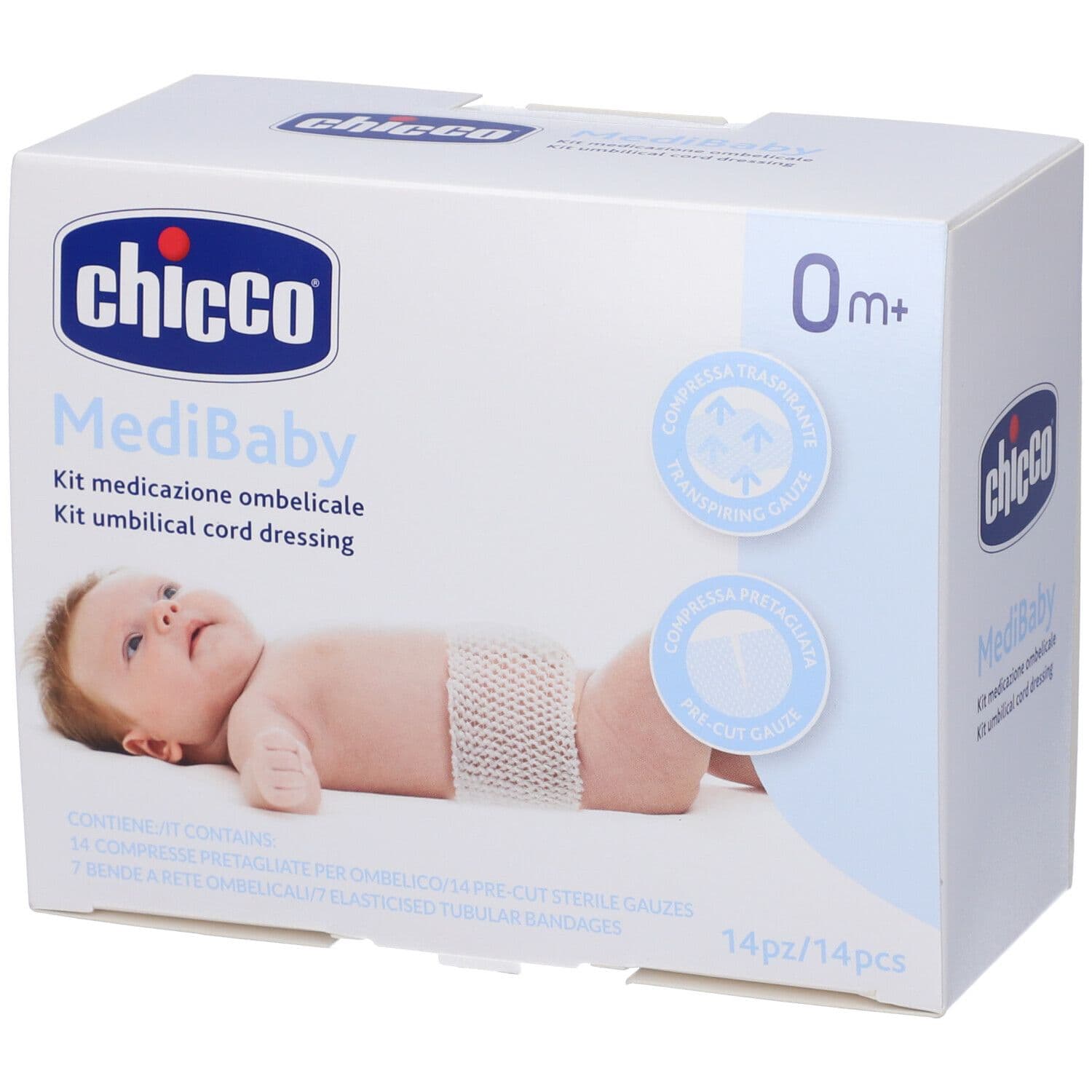 Chicco Medibaby Kit Medicazione Ombelicale