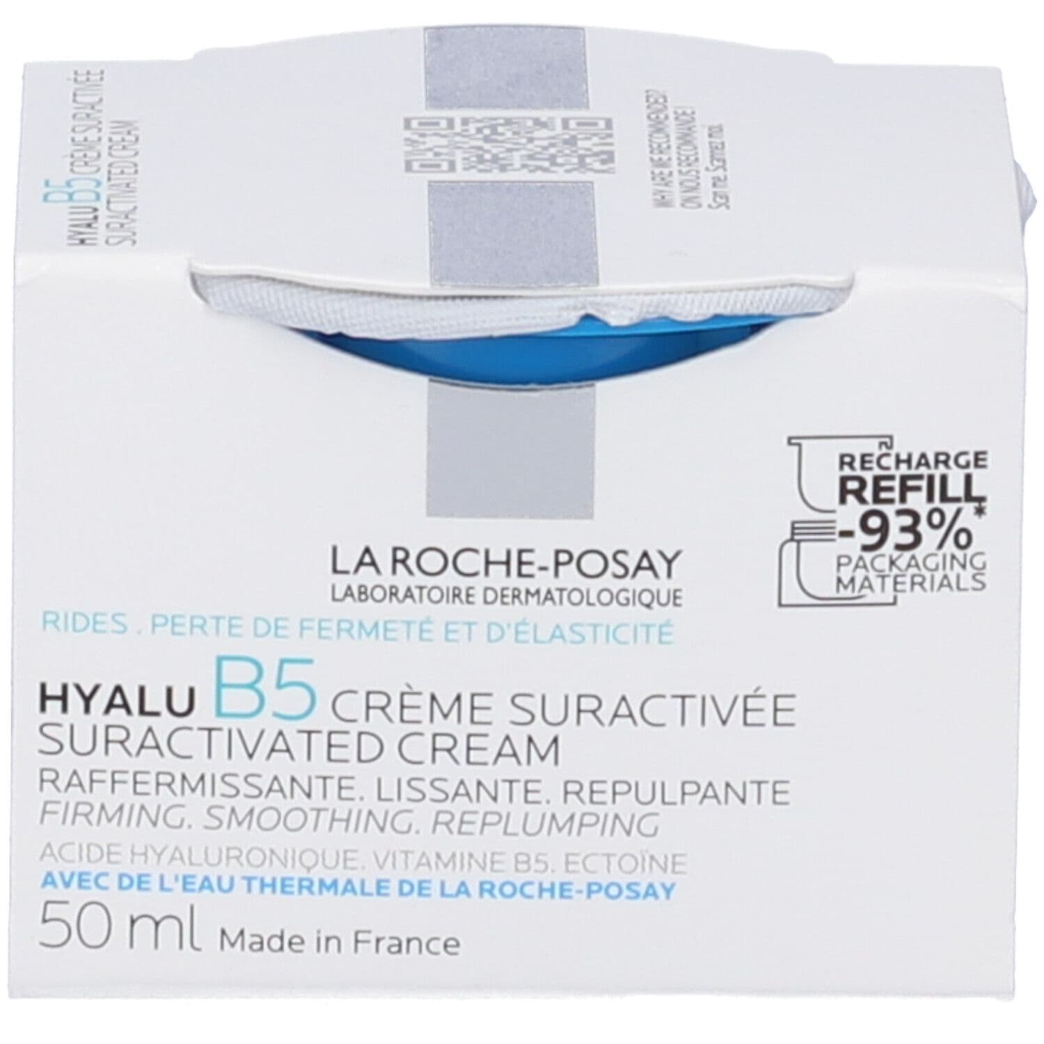 La Roche-Posay Hyalu B5 Crema Anti-Rughe, Formato ricarica 50ml