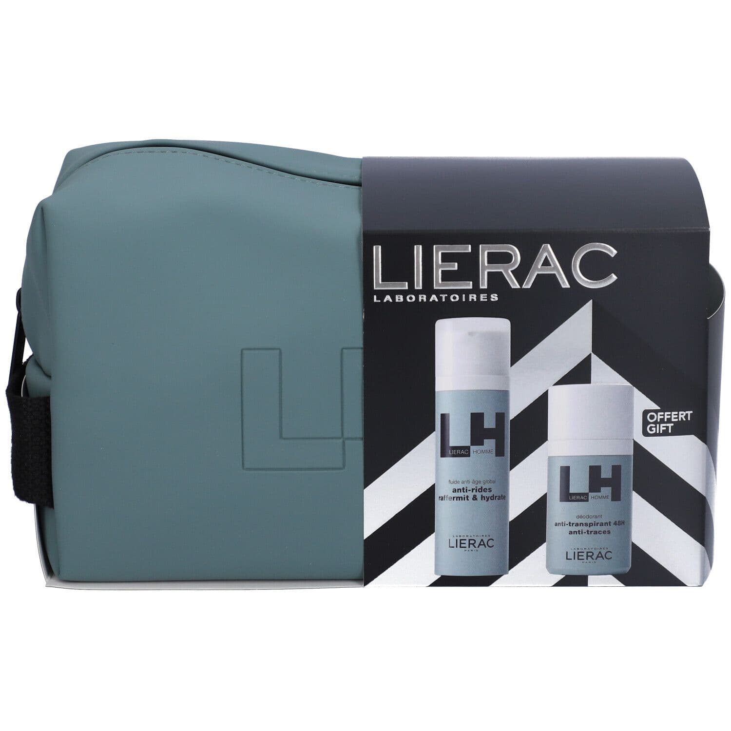 Lierac Set Natale Homme Fluido Anti Età Globale + Deodorante