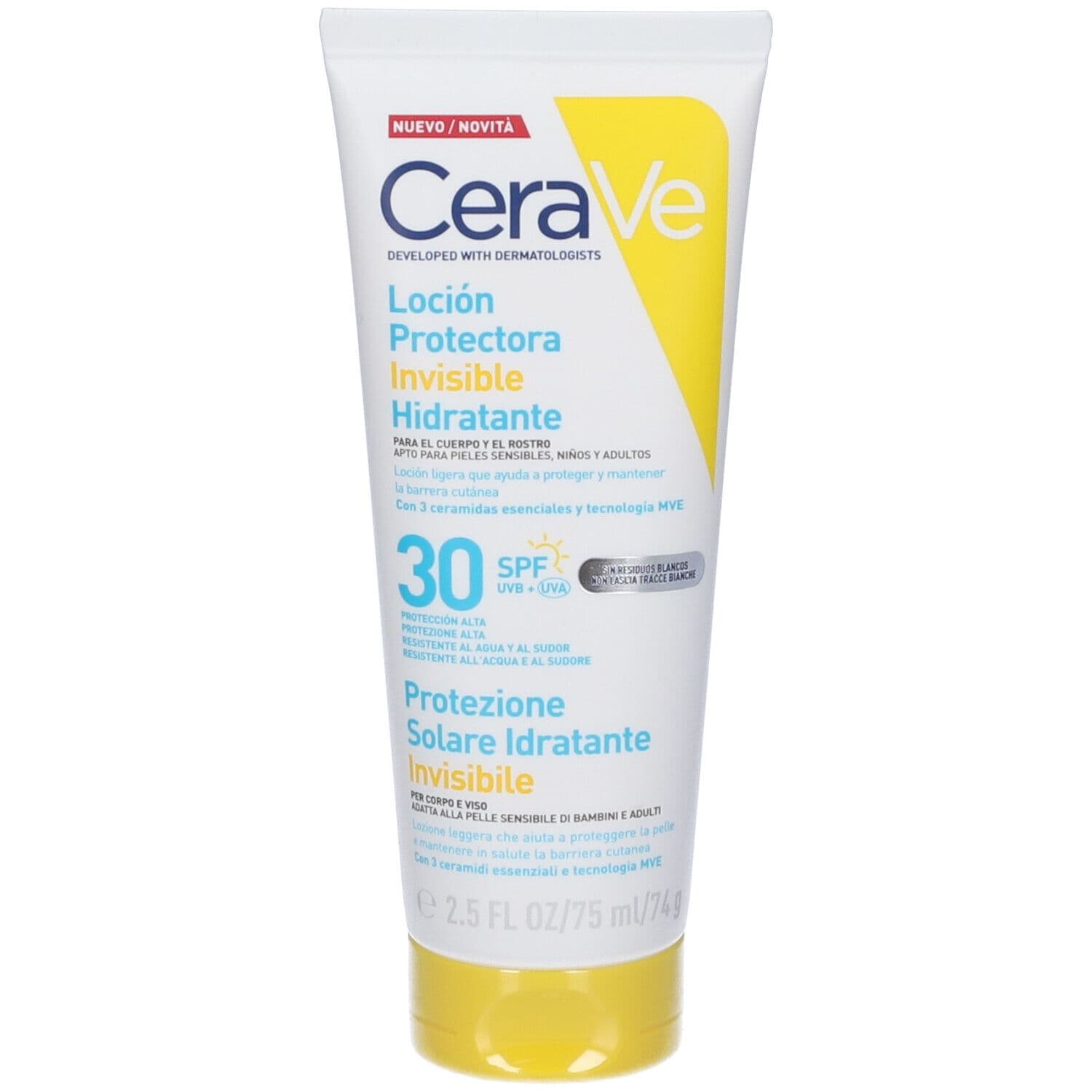 CeraVe Protezione Solare Idratante Invisibile SPF30 75ml