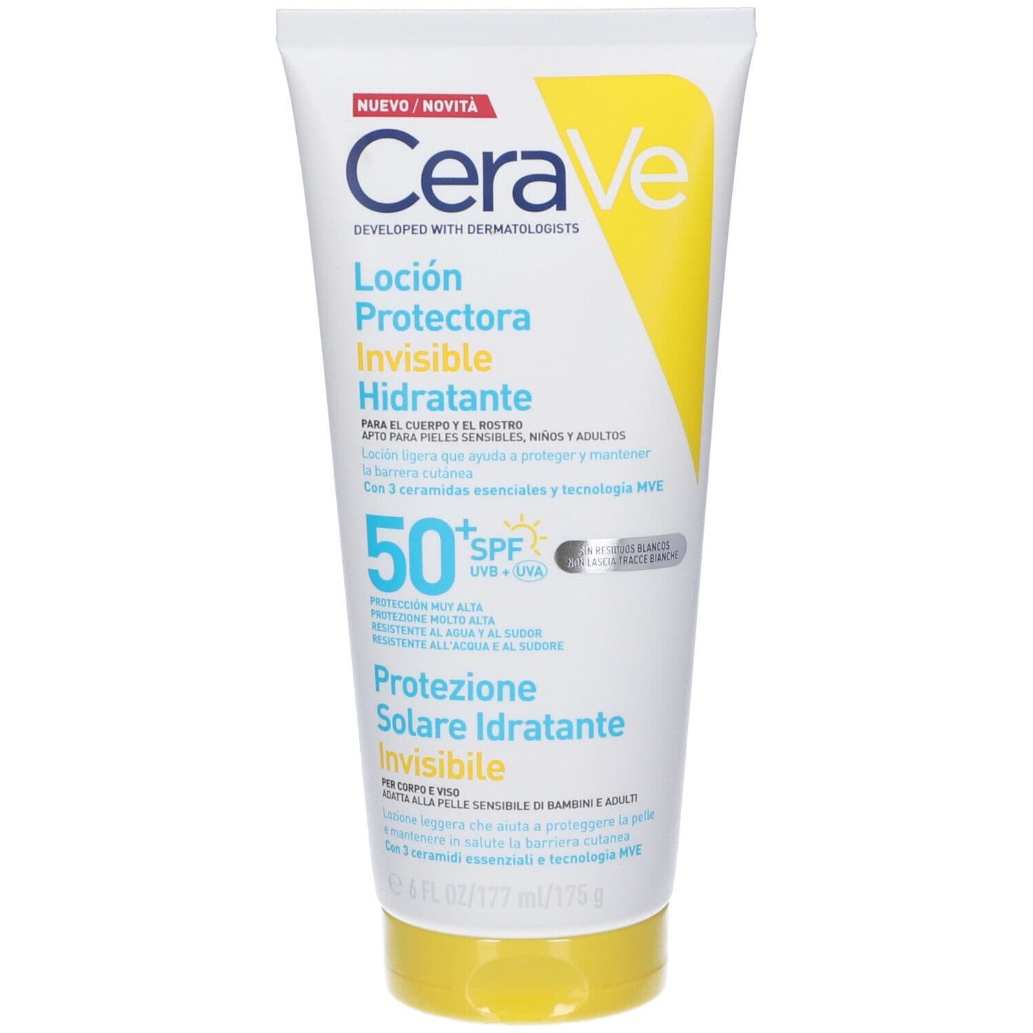 CeraVe Protezione Solare Idratante Invisibile SPF50+ 177ml