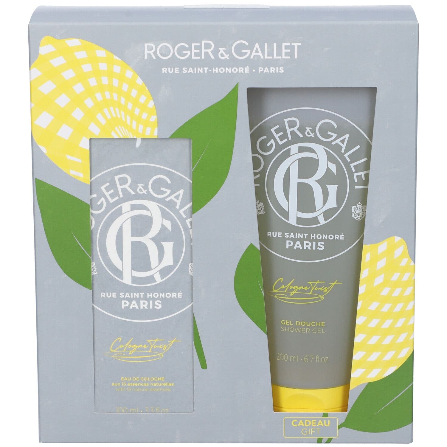 Roger & Gallet Cologne Twist Set Eau De Cologne + Gel Doccia