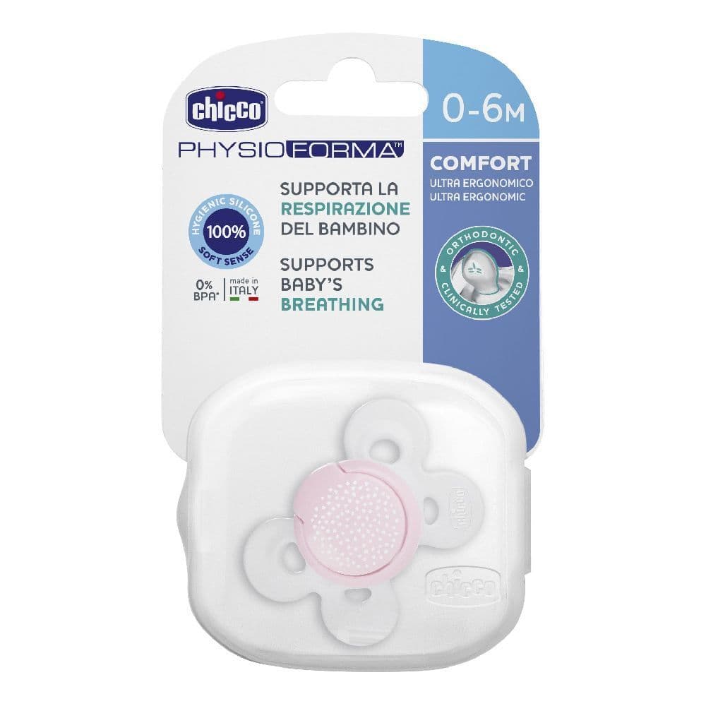 Chicco Succhietto Comfort Girl In Silicone 0-6 Mesi 1 Pezzo