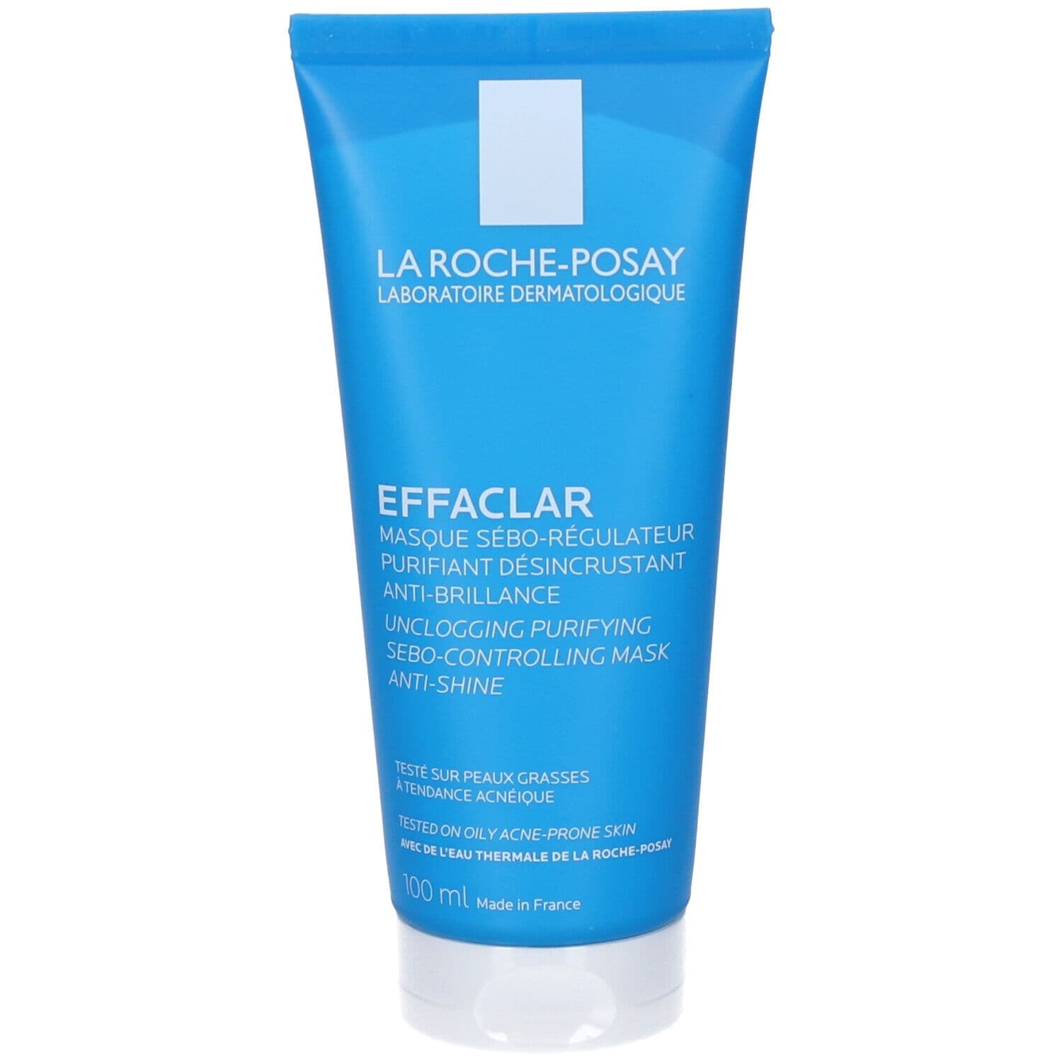 La Roche-Posay Effaclar Maschera Viso Sebo-regolatrice per pelle mista, grassa o a tendenza acneica 100 ml