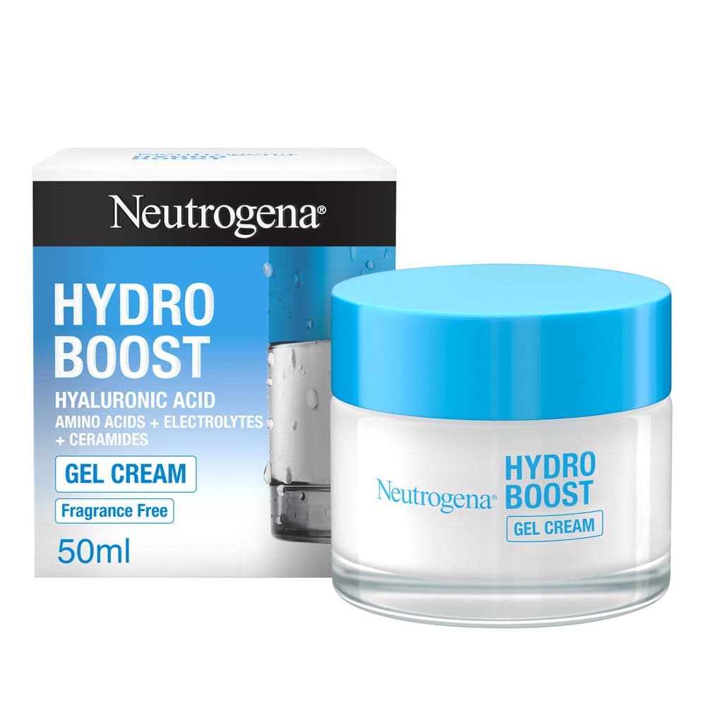 Neutrogena Hydro Boost, Crema Viso Crema Idratante, Viso Gel Acido Ialuronico 50ml