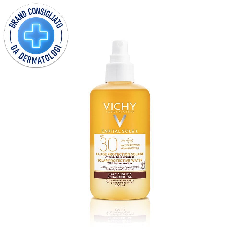 Vichy Capital Soleil Acqua Solare Protettiva Abbronzatura intensa SPF 30 200 ml