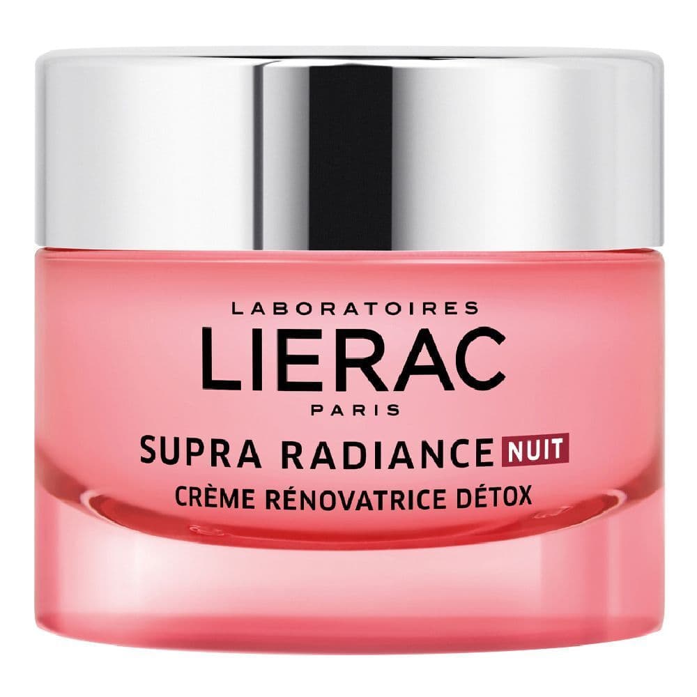 LIERAC Supra Radiance Crema Viso Detox Antietà Rinnovatrice Notte