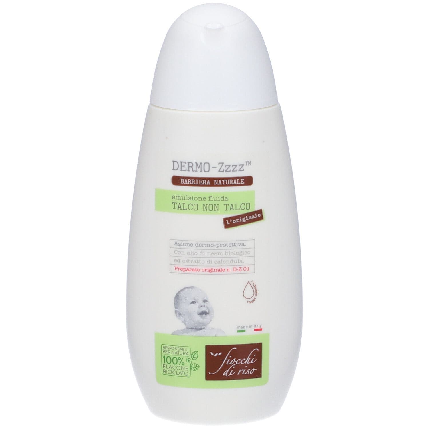 Fiocchi di Riso Talco NON Talco Emulsione Fluida