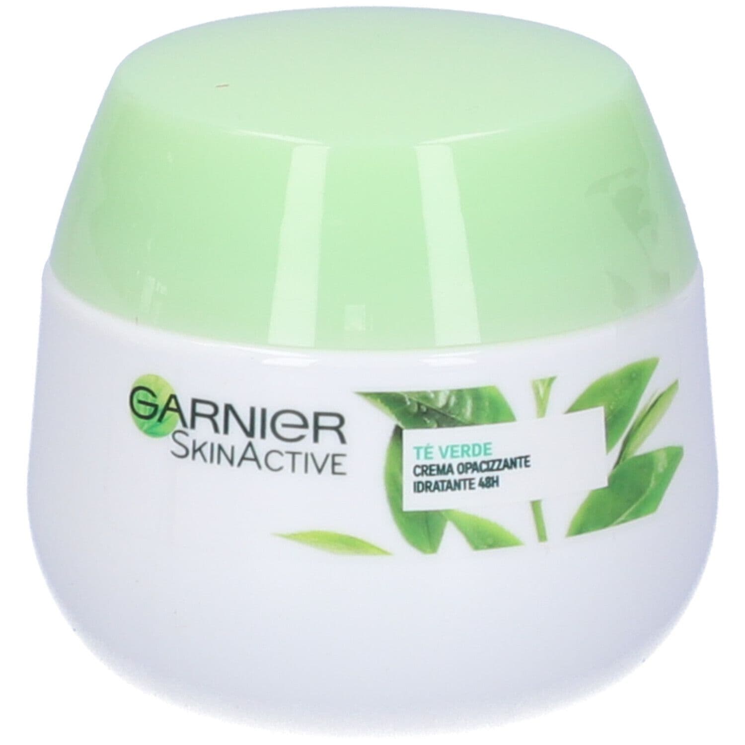 Garnier Crema Viso Idratante Opacizzante SkinActive per Pelli Miste o Grasse con The Verde 50 ml