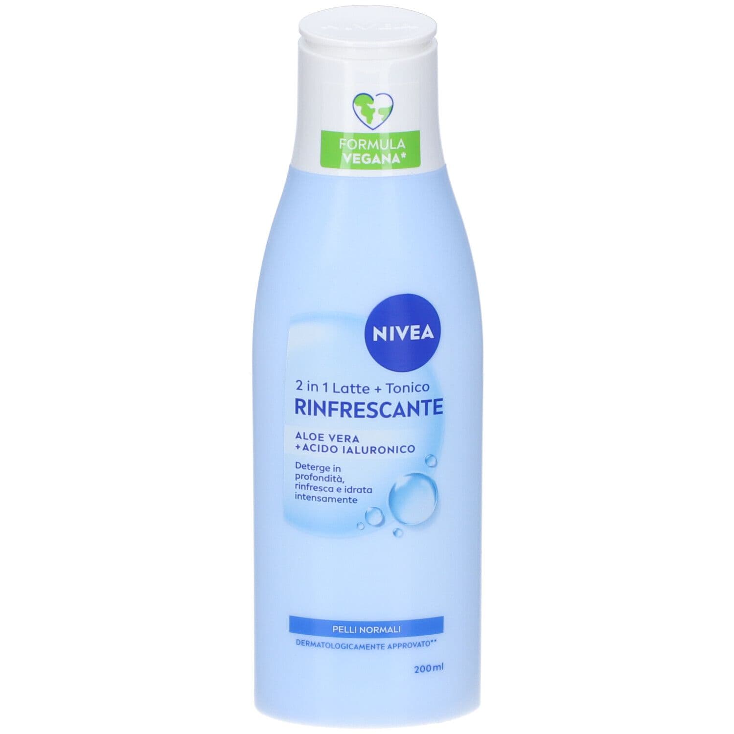 Nivea 2 In 1 Latte Detergente Tonico