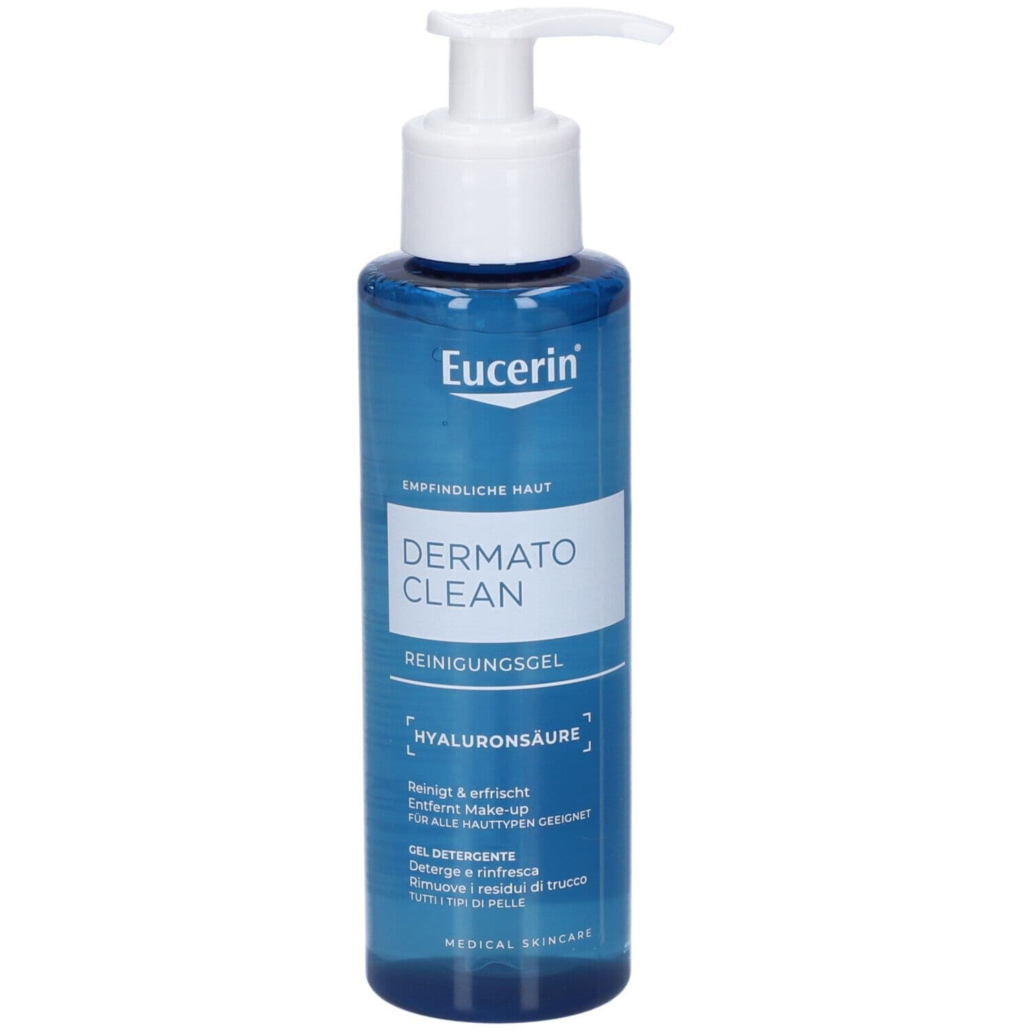 Eucerin DermatoCLEAN [HYALURON] Gel Detergente 200 ml