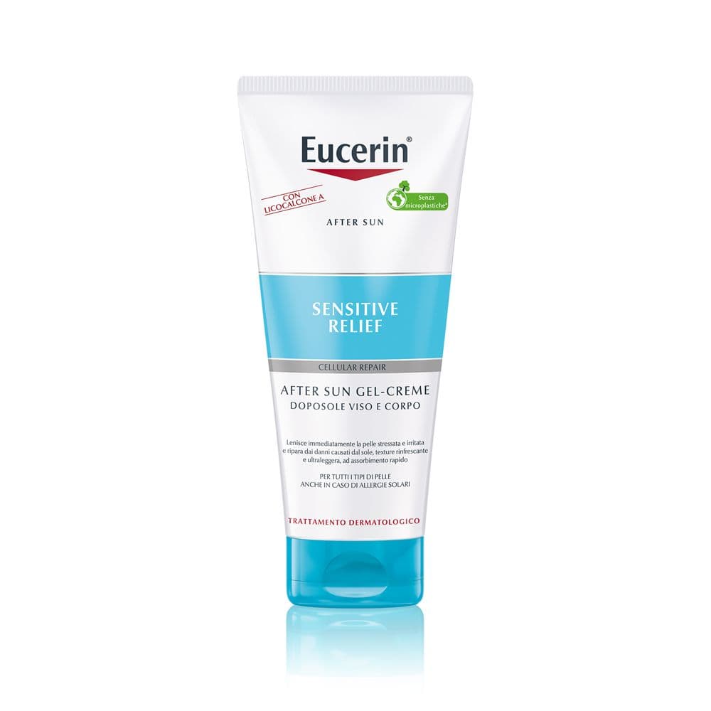 Eucerin After Sun Sensitive Relief Crema-Gel 200 ml - risparmia il 20% con il codice: beiesdorf0826