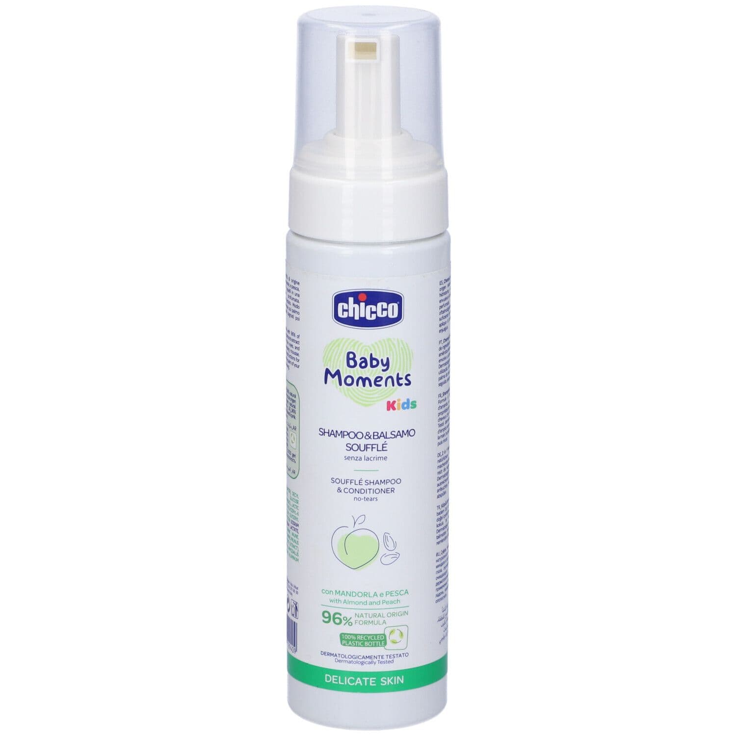 Chicco Baby Moments Shampoo Balsamo Kids 150 Ml
