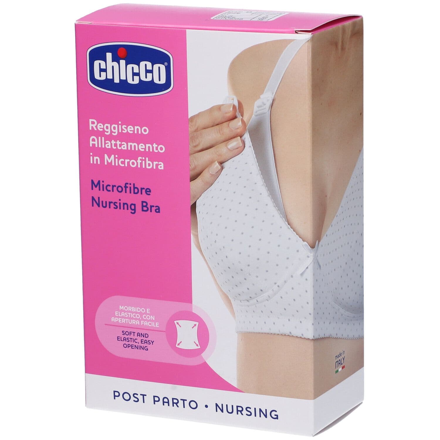 Chicco Reggiseno Allattamento in Microfibra Colore Bianco Taglia 4D