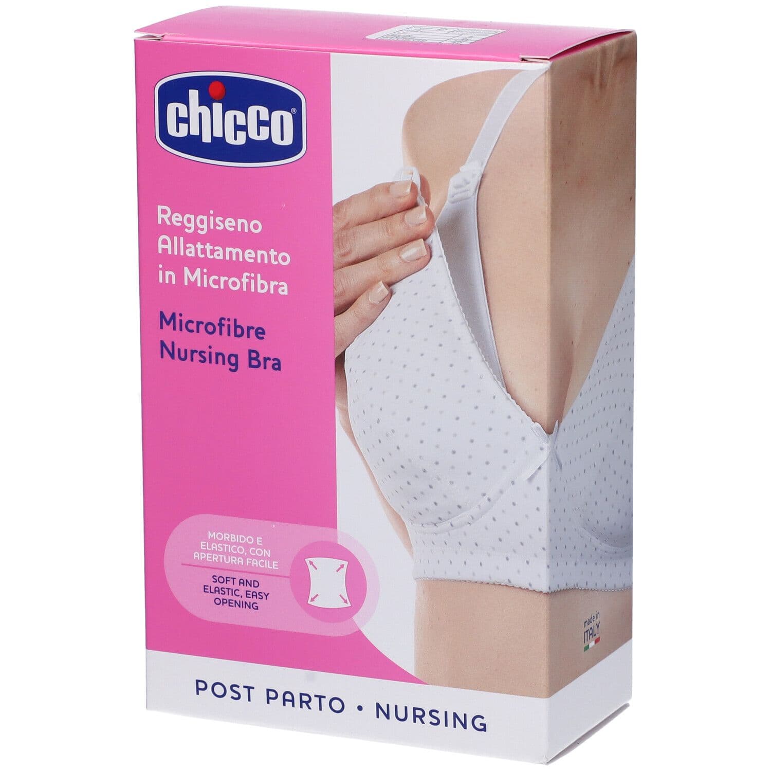 Chicco Reggiseno Allattamento in Microfibra Colore Bianco Taglia 5D