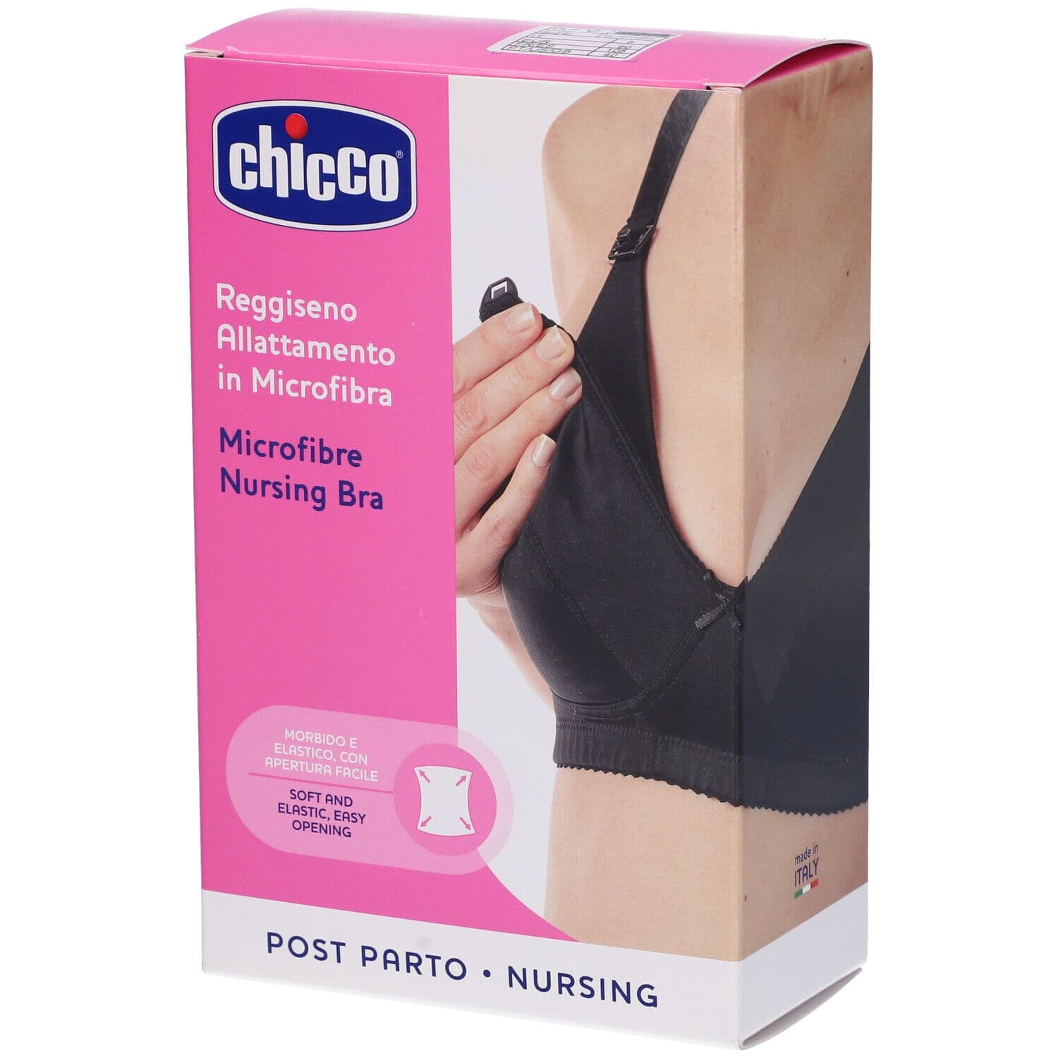 Chicco Reggiseno Allattamento in Cotone Colore Nero Taglia 5C