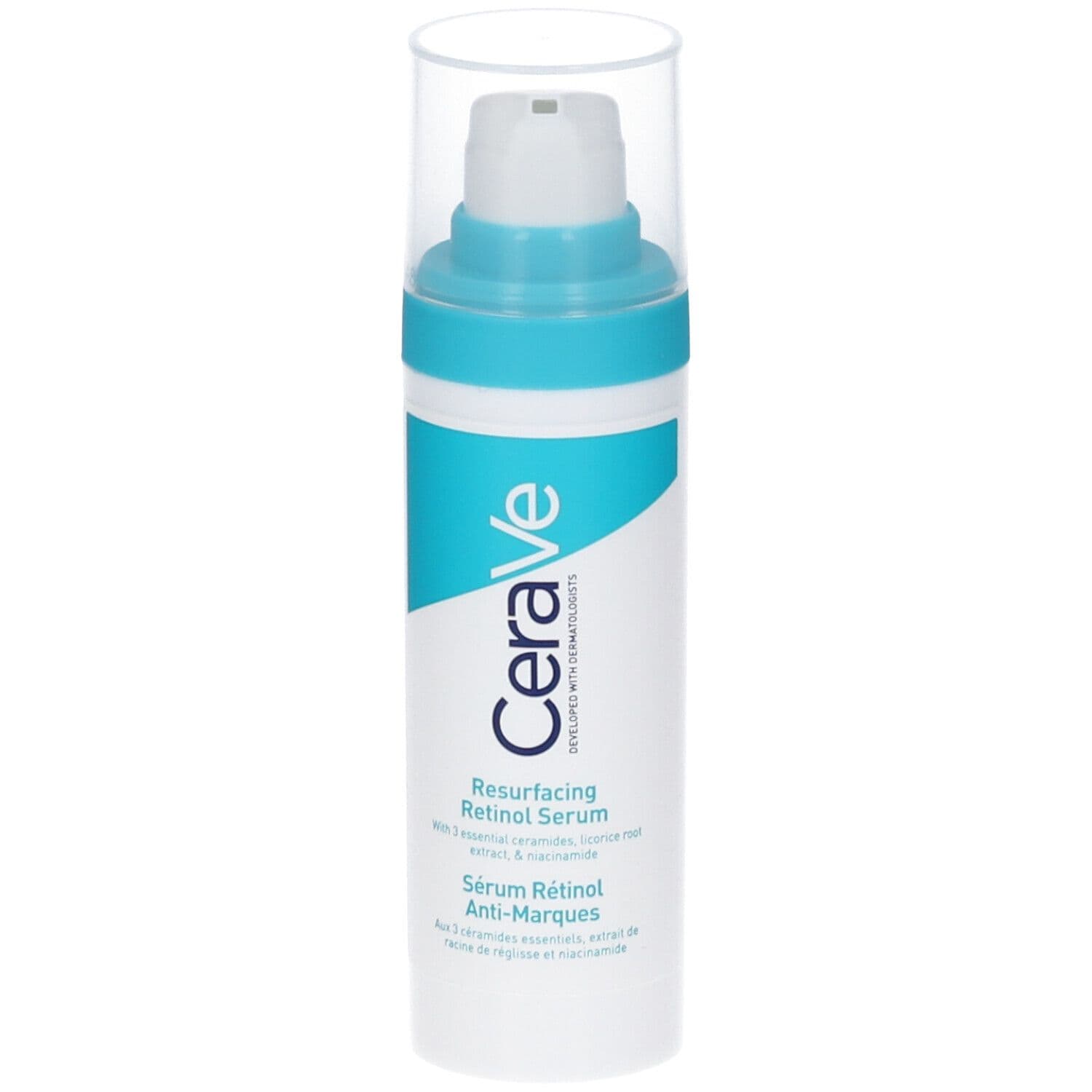 CeraVe Siero Anti-Segni con Retinolo, Riduce le imperfezioni e illumina la pelle, aiutando a ripristinare la funzione protettiva della barriera della pelle 30 ml