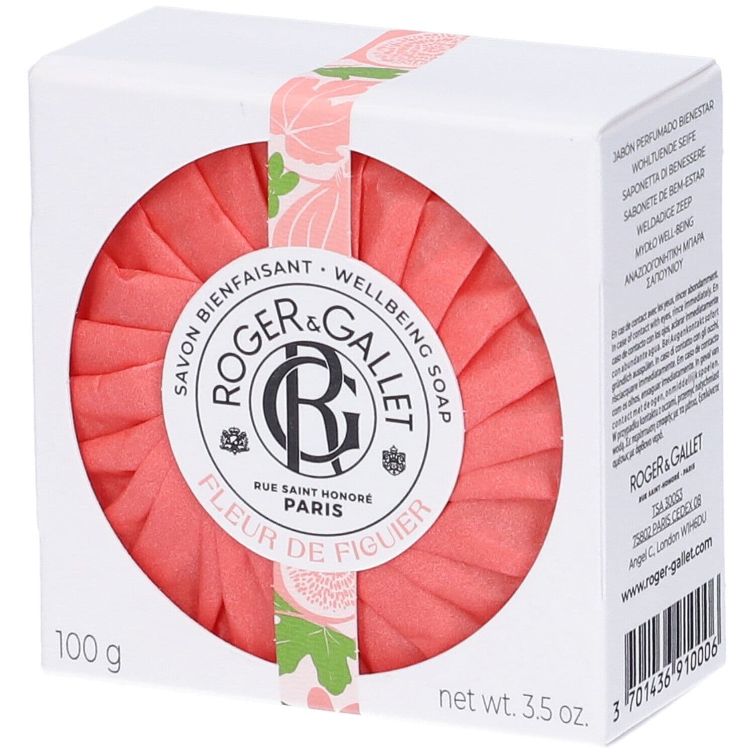 ROGER&GALLET Fleur De Figuier Saponetta