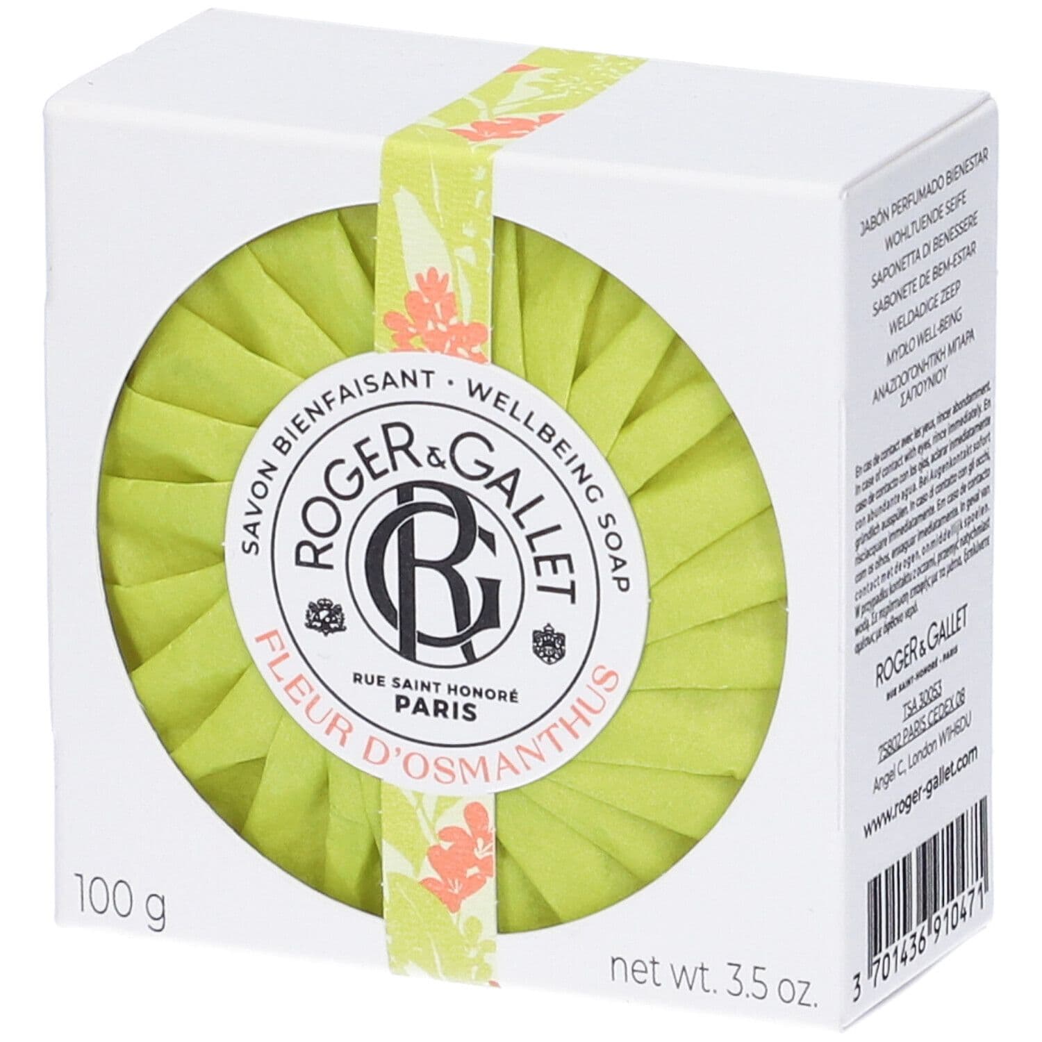 ROGER&GALLET Fleur D'osmanthus Saponetta