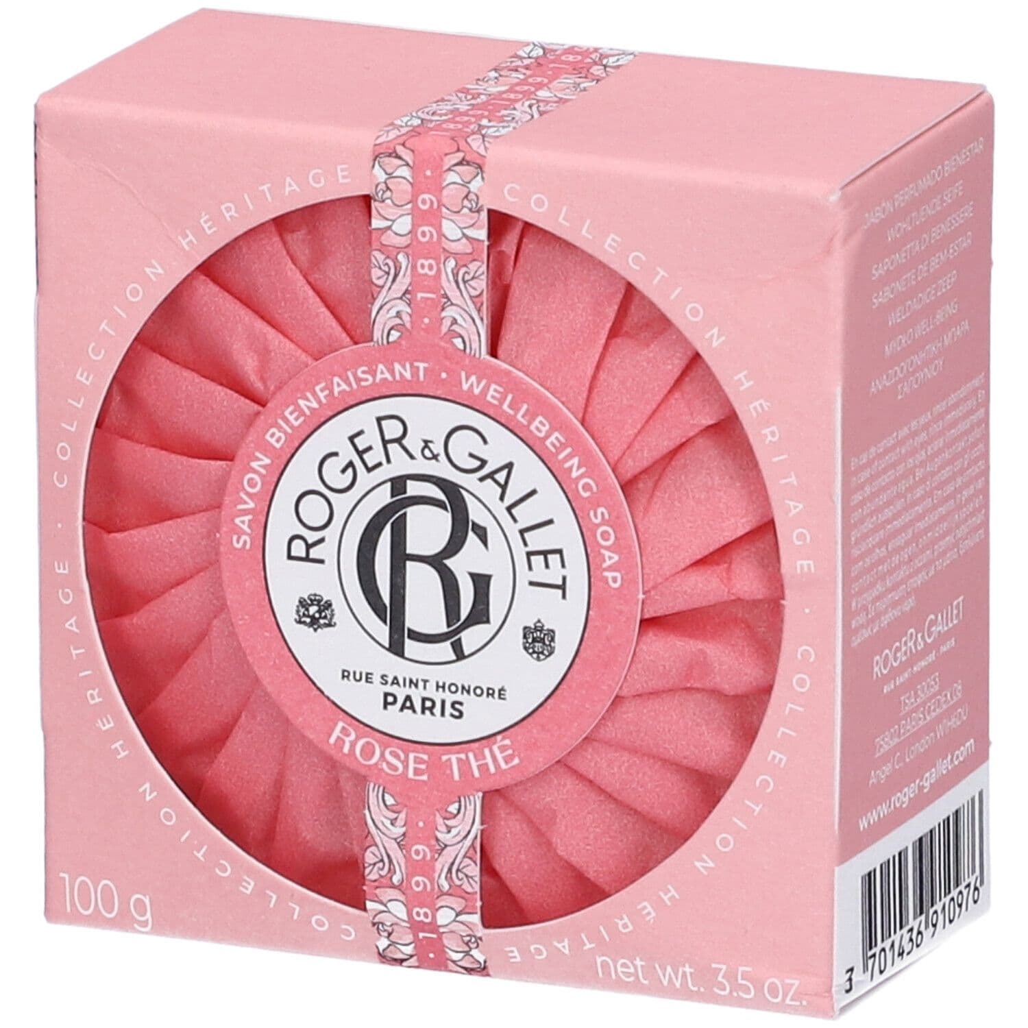 ROGER&GALLET Heritage Rose The Saponetta