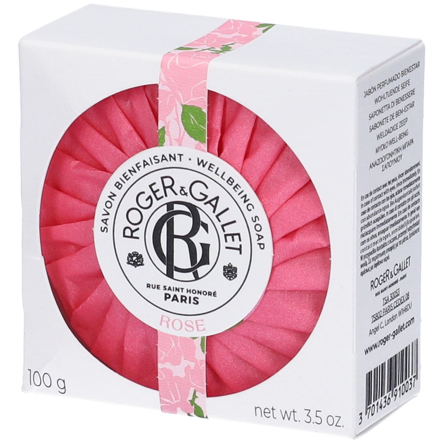 ROGER&GALLET Saponetta di Benessere ROSE