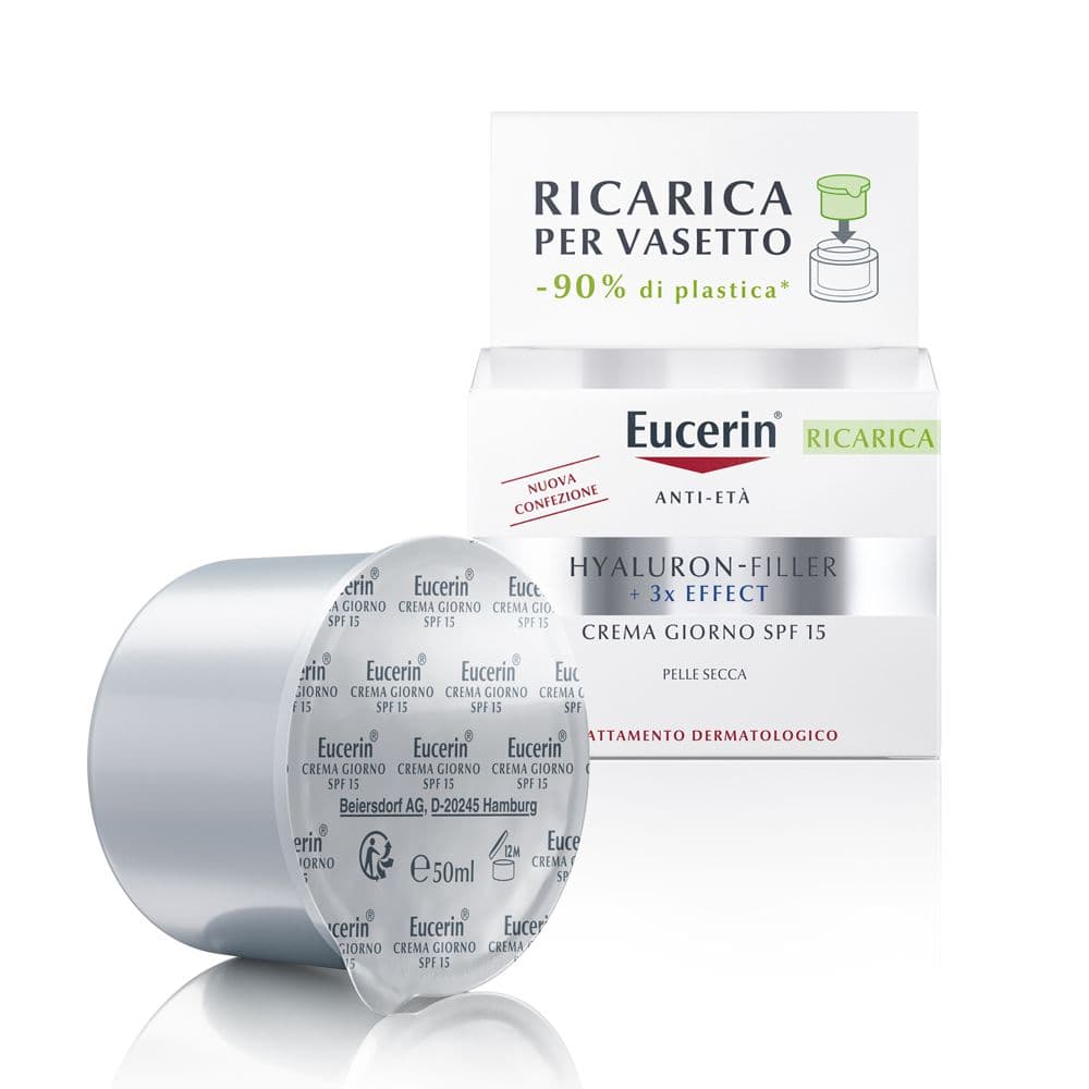 Eucerin® Ricarica Hyaluron-Filler +3x Effect Crema Giorno SPF 15