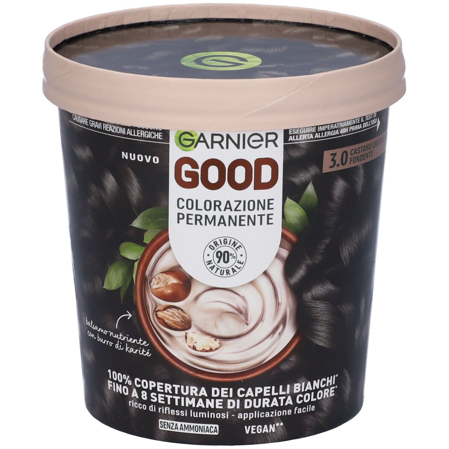 Garnier Good Colorazione Permanente 3.0 Castano Cioccolato Fondente