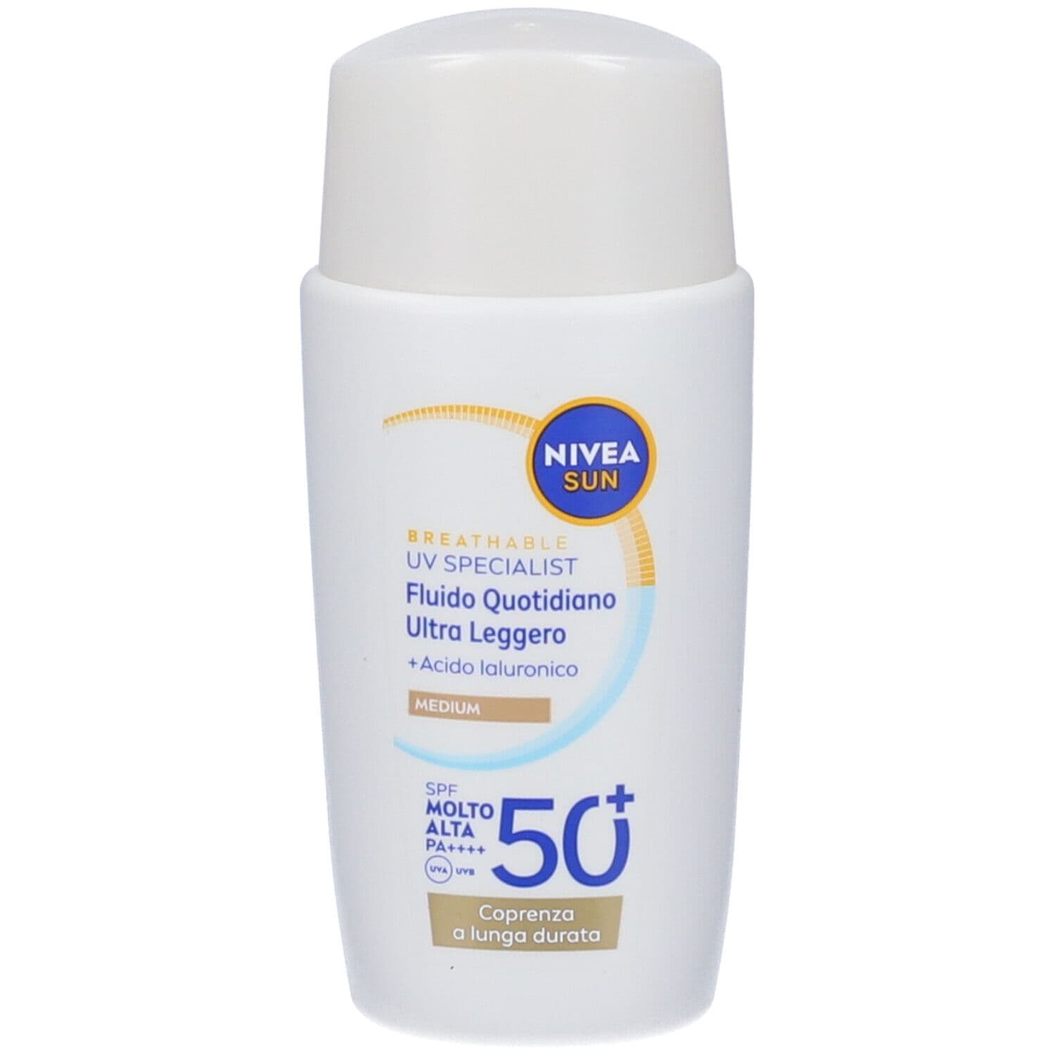 Nivea Sun Breathable UV Specialist Fluido Quotidiano Ultra Leggero Medium SPF 50+