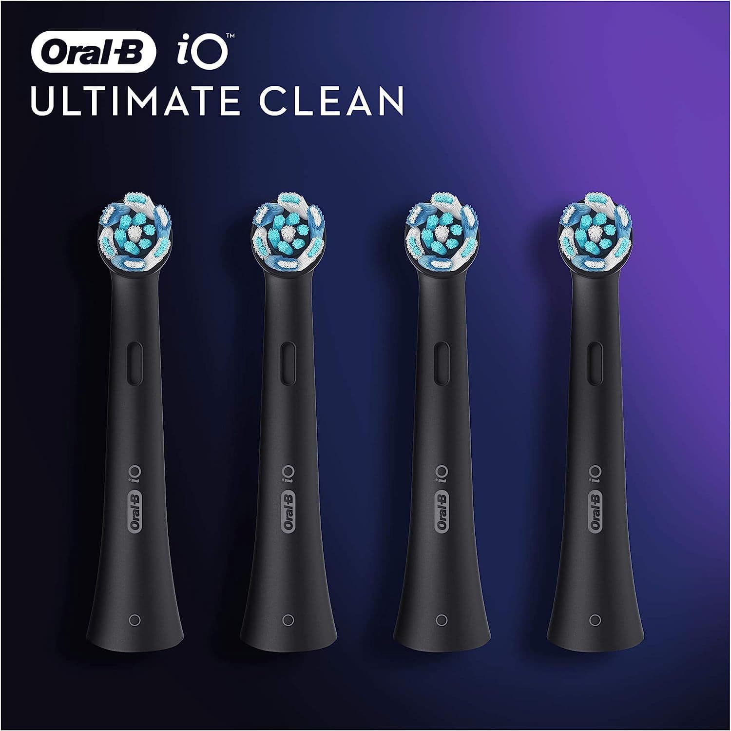Oral-B iO Ultimate Cleaning accessori per spazzolino elettrico, 4 pezzi