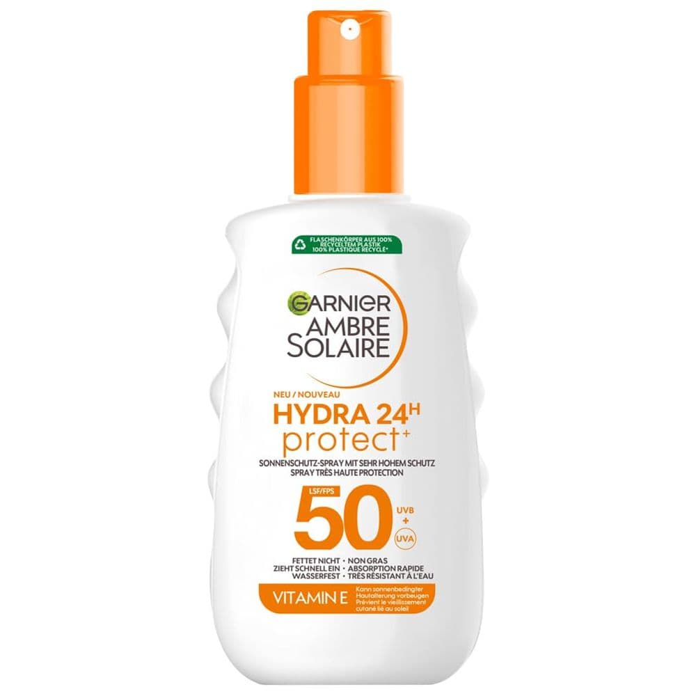 Garnier Ambre Solaire Hydra Protect+ Spray solare protezione 24h SPF 50