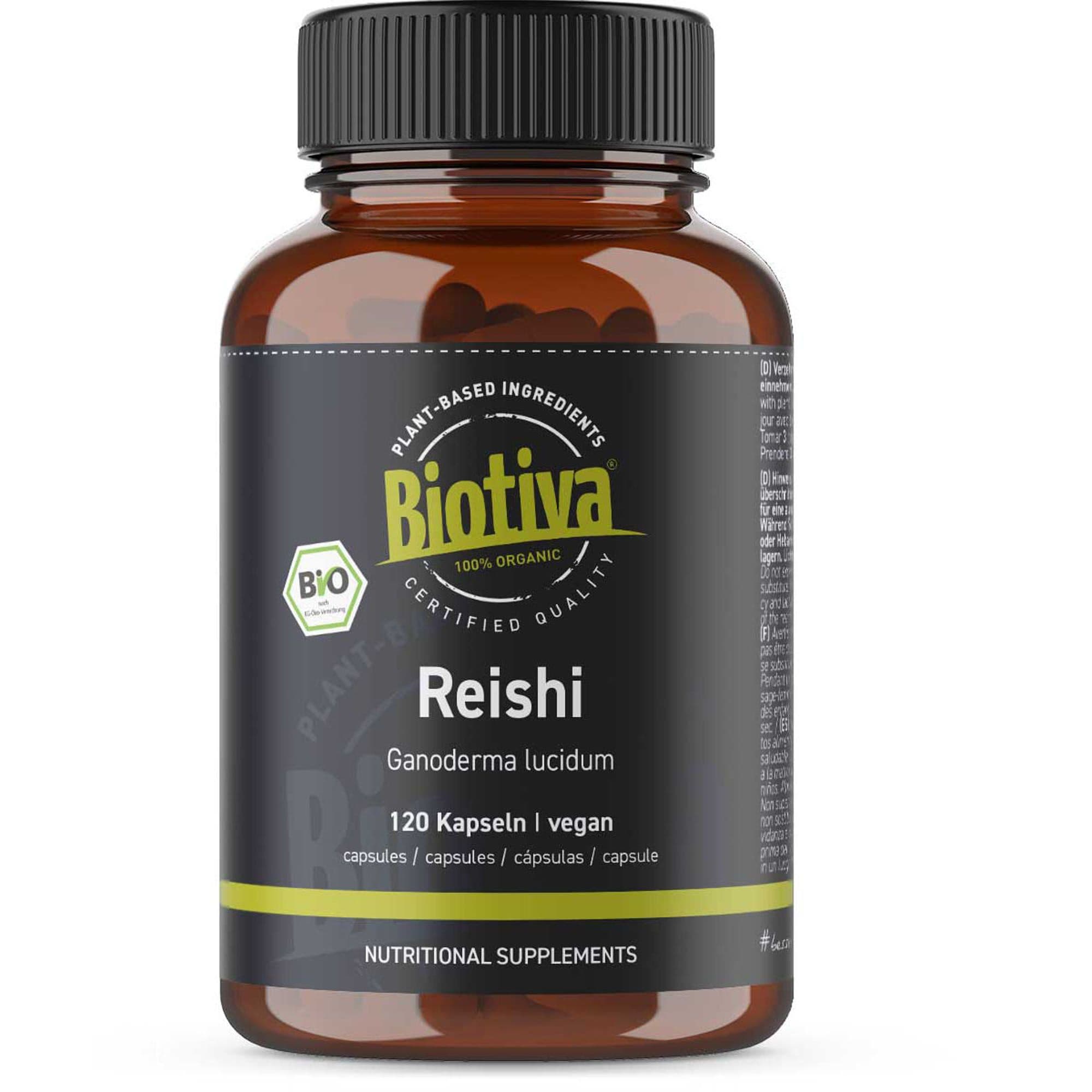 Biotiva Reishi capsule biologico