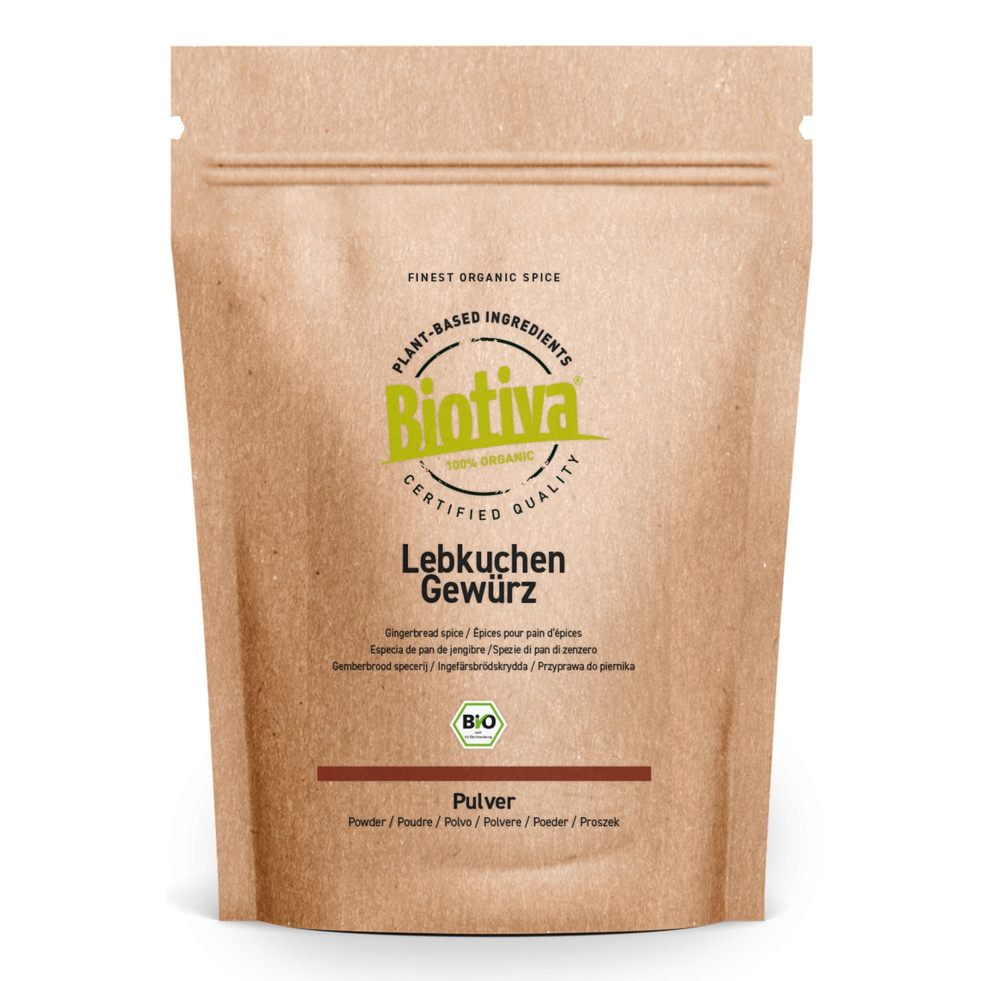 biotiva Spezie per pan di zenzero biologico