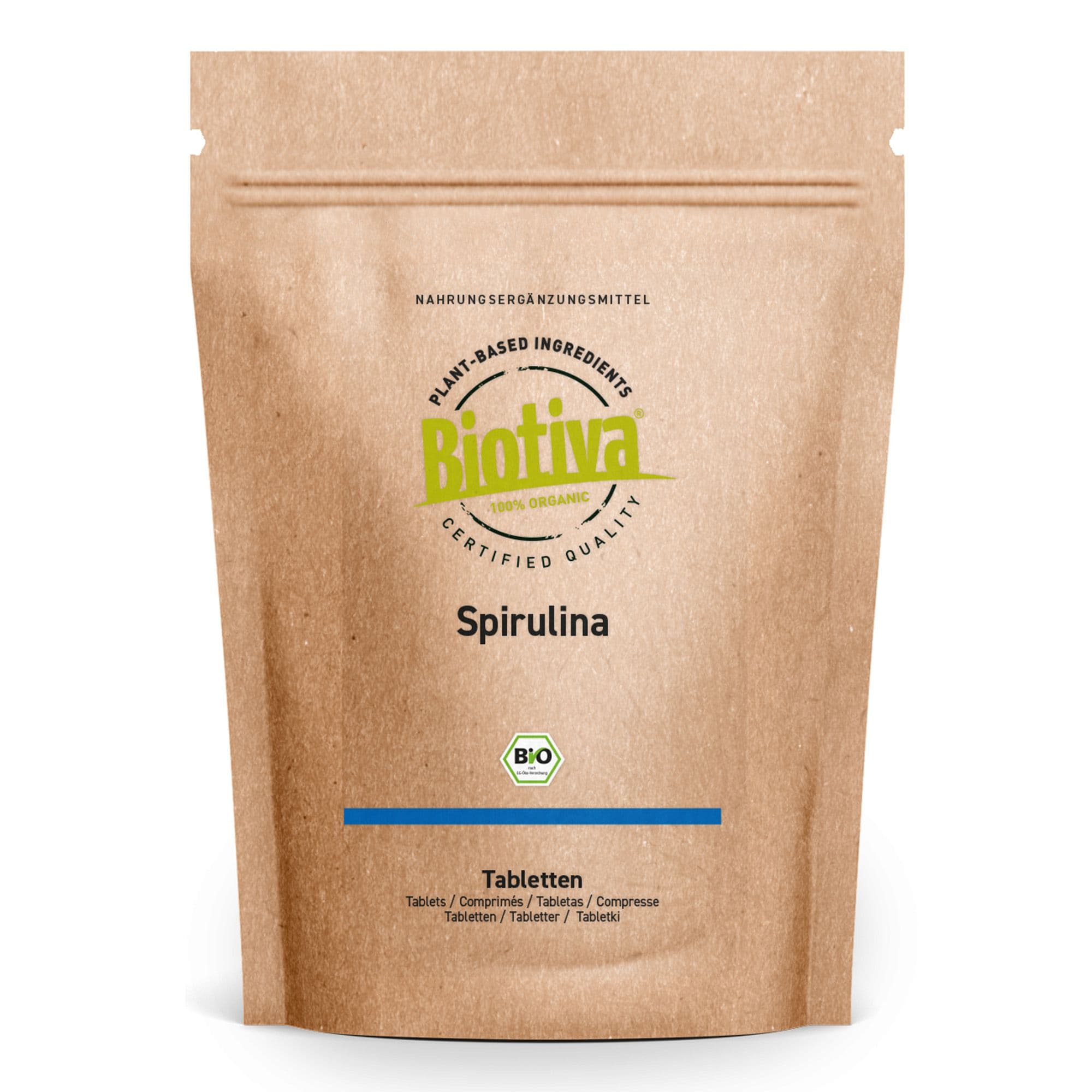 Biotiva Spirulina Compresse Biologica