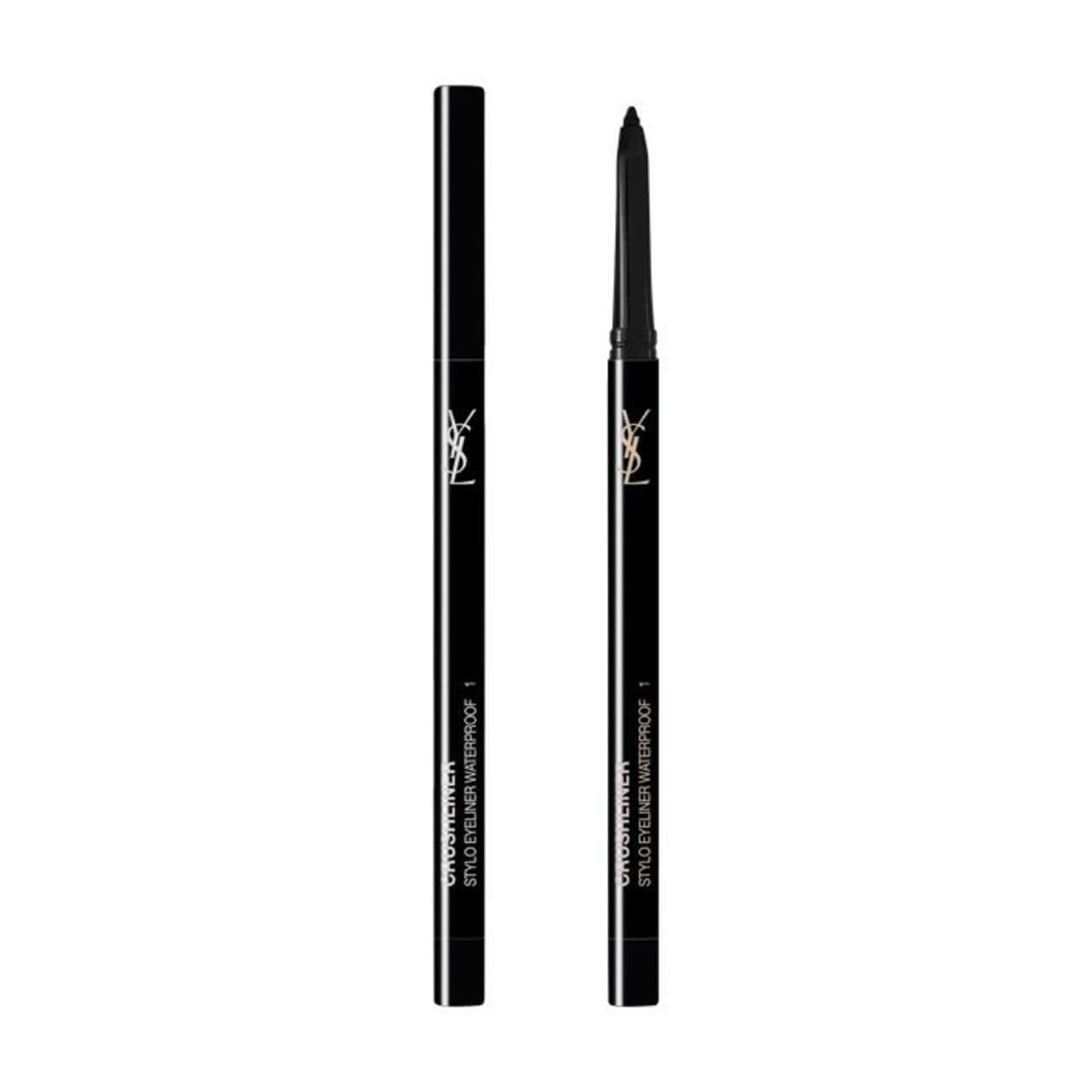 Yves Saint Laurent Crushliner Stylo Waterproof 001 - Eyeliner matita nero 0,3 ml