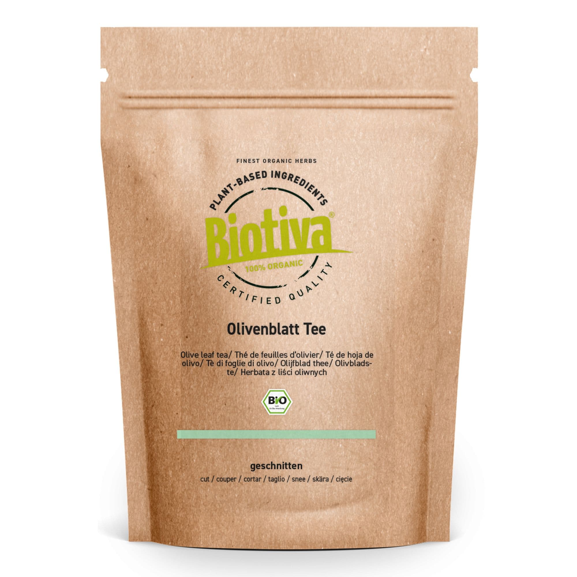 Biotiva Tè alle foglie di olivo biologico