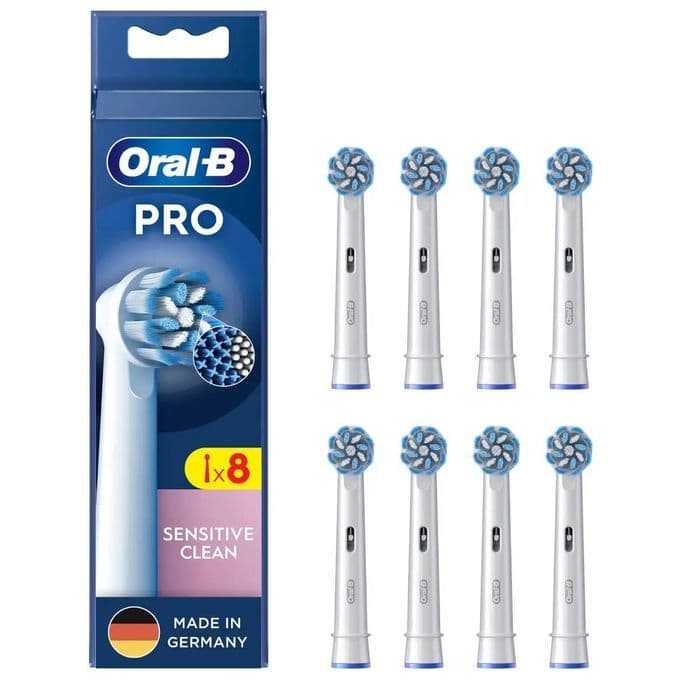 Oral-B Sensitive Clean 8 pz Bianco