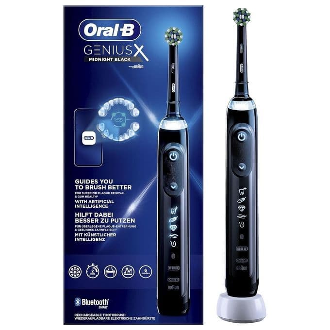 Oral-B Genius X Adulto Spazzolino oscillante Nero