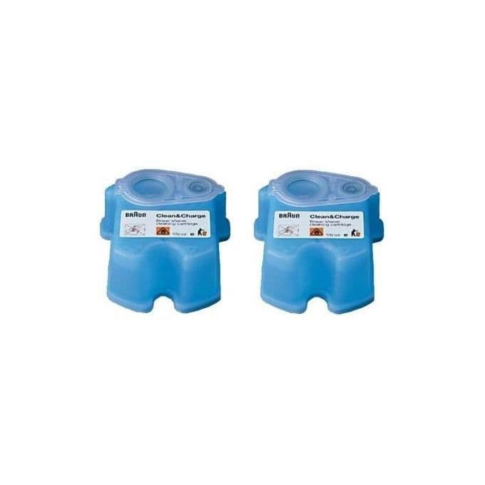 Braun CCR2 Clean and Renew Cartucce di Ricarica Rasoio CCR Confezione da 2