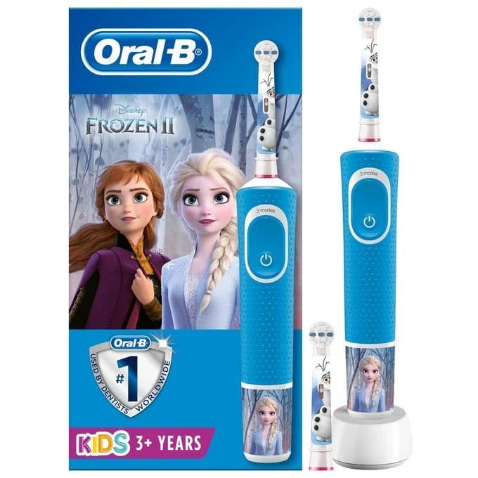 Braun Oral-B Spazzolino Elettrico Bambino Blu-Rosa