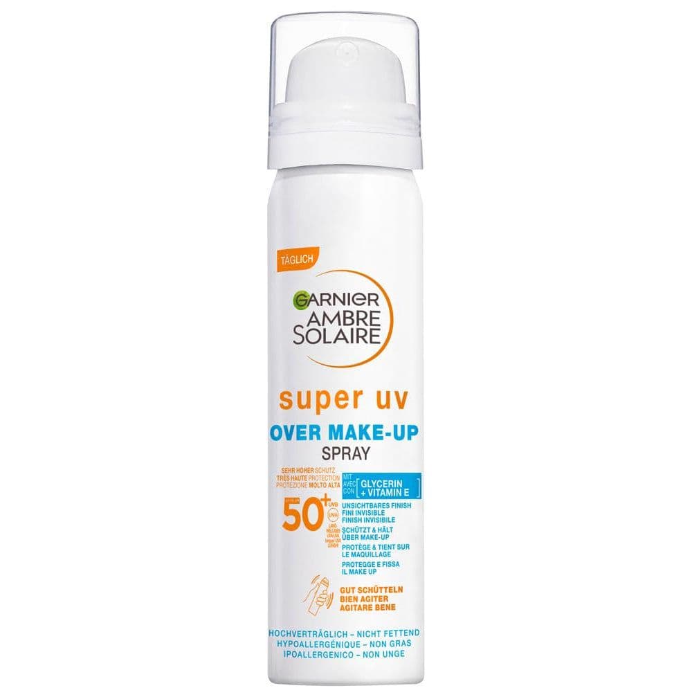 Spray solare Garnier Ambre Solaire Super UV Over Make-Up SPF 50+