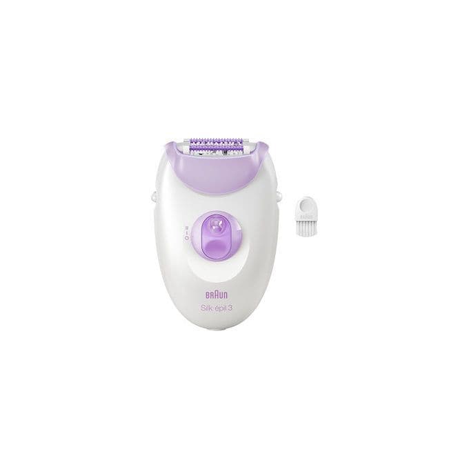 Braun Silk-épil 3 3-000 20 pinzette Viola, Bianco