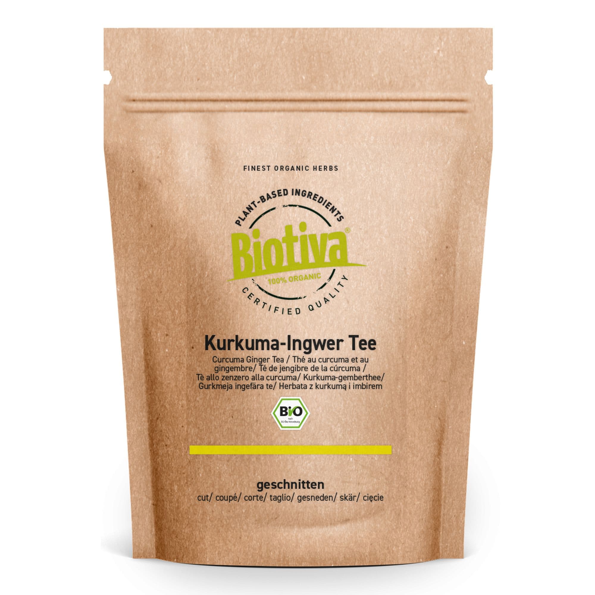 Biotiva Tisana Curcuma Zenzero Biologica