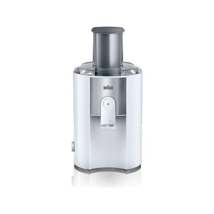 Braun J 500 WH Estrattore di succo 900 W Acciaio inox, Bianco