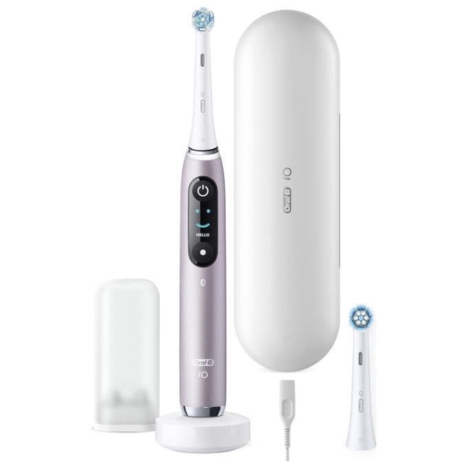 Oral-B iO Series 9n Adulto Spazzolino rotante-oscillante Rosa