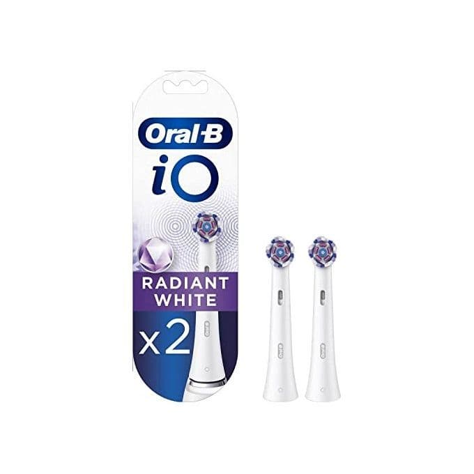 Braun Oral-B iO Testine di Ricambio Radiant White 2 Pezzi